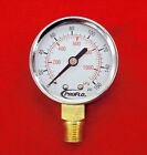 Pfpg160k 0-160 Psi Utility Air Gauge Pro Flo 2inch Face 1/4inch Npt Lower Mount Gage