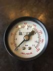 160ws 0-160lbs. Sq.in. Watts Air Gauge 275y 160ws 0-160lbs. Sq.in. Watts Air Gauge 275y