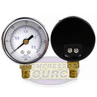 101d-208c Unbranded Npt Air Compressor Lower Mount Pressure Gauge 685650084282