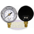 101d-208e Unbranded Npt Air Compressor Lower Mount Pressure Gauge 685650084299