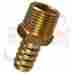 102-0302c Hydraulax 20 1 8 Npt Male X 3 16 Brass Hose Barbs