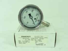 25-1009-swl-02l-250kp 189358 New In Box Ashcroft Industrial Duralife Gauge