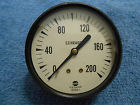 18966-1 200 Gauge U..gauge Vintage "schrader Fitting " - Brass "usg Psi