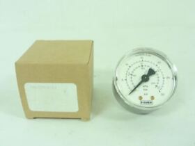 19b3086x012 192954 New In Box Fisher Pressure Gauge 0-30psi 2inch Face 1/4 Npt