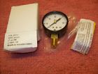 1x752 Unbranded Quality Npt Air Pressure Gauge Psi Side Brass Bottom