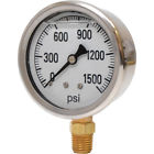 Gauge-0-1500 2140gxb1500 Valley Instrument Stainless Steel Glycerin Psi 816403000888
