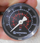 292074 Norgren Black Psi Air Pressure Gauge Bar Npt Rear Fitting 292074 Norgren Black Psi Air Pressure Gauge Bar Npt Rear Fitting