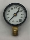 29308by Unbranded New Old Stock Pressure Gauge Psi Tube Brass Socket 29308by Unbranded New Old Stock Pressure Gauge Psi Tube Brass Socket