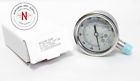 301lfw-254h Pic Stainless Dual Scale Pressure Gauge Dial Npt