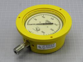 25504-33c74 3d Instruments 4-1/2 In 1/2 0-3000 Psi Pressure Gauge T213892