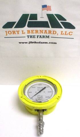 25544-33b14 3d Instruments Test Gauge 0-3000 Psi Clean - Used