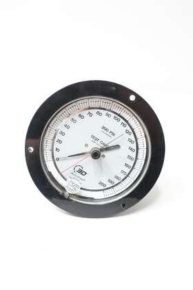 25545-25b21gav 3d Instruments Pressure Gauge 200psi