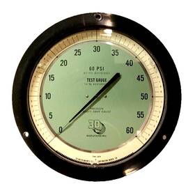 25546-22b21 3d Instruments New Pressure Gauge 0-60 Psi 1/4 Inch Connection Diameter