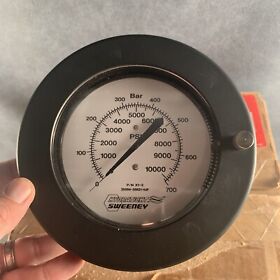 25564-38b21-hjp 3d Instruments X1-2 10000 Psi 700 Bar Pressure Gauge