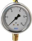 56453483 4 - Gauges " Pressure Thread 1 2 Diameter 9767037 Dial 2-1 Size Wika