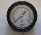 4217152 Wika Capsule Low Pressure Process Gauge Npt Psi Inch Face