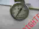 43f52 Ritter Vintage Brass Air Pressure Gage 43f2 Whitey