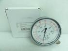 176526 4cfw9 New In Box Ammonia Pressure Gauge Npt