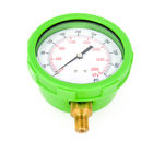 4efh7 Unbranded Green Test Pressure Gauge To Psi Mntp Bottom Connection