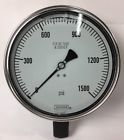 60-500-1500-psi Noshok Npt Bottom Conn Stainless Steel Gauge Glycerin Fill