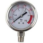 607569657456 Yzm Stainless Steel Single Scale Liquid Filled Pressure 607569657456 Yzm Stainless Steel Single Scale Liquid Filled Pressure