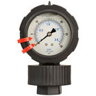 701dds-254d Pic Gauge Dry Filled Bottom Mount Pressure
