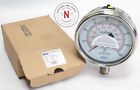 0-1100kpa 7297623 Wika Pressure Gauge Liquid Fill Npt