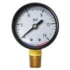 789610834372 Undisclosed Accurate Low Psi Pressure Gauge Gage