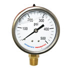 789610999484 Generic Psi Oil Fill Filled Pressure Gauge For