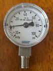 8993284 Wika Psi Gauge Ss Tube And Connector Brand New Unused