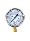 98152420 Unbranded Glycerin Filled Pressure Gauge Psi Lower Mount Npt