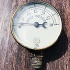 Ad-1390 Vtg Us Gauge Co Ny Glass Face Supply Air Pressure
