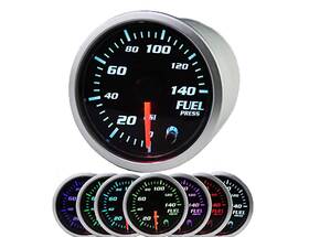 Afa Motors 653561555702 Fuel Pressure Gauge 140 Psi Electronic Kit 7 Color Led Digital Dis