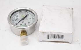 Gauge-30-lf-triest Ag Group Pressure Gauge 30-lf-triest 0-30 Psi Bottom Mounted Npt Replacement