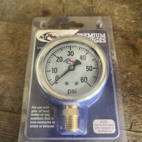 920-gg60 Agsmart 920-gh60 Nos 60 Psi Gauge Liquid Filled