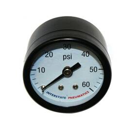Agt-g2101-060 Agt Air Pressure Gauge 60 Psi 1 -1/2 Inch Diameter 1/8 Npt Rear Mounted