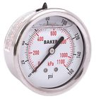 Ahnc-160p Baker Instruments Pressure Gauge