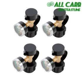 Wsl1378464 All-carb 4pcs Brass Pol To Qcc1/type1 Propane Tank Adapter For Outdoor Grills And Cooking