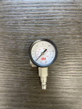 B2bpg20-02s200 All Tool Depot Air Pressure Gauge 2 Inch Dial Side Mount 1/4 Npt - To 200psi Color Coded