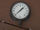 4296 Amc Ashcroft Vintage Pressure Gauge Usa Diameter Steam Punk