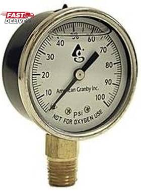 Eilpg1002-4lnl American Granby 445005650622 Liquid Pressure Guage 100 Lb