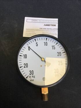 005549a Ametek Amtek 4-1/2 Inch Pressure Gauge. 17