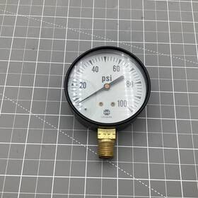 045331 Ametek Oem P500 Pressure Gauge 100psi - 1/4 Inch Lm Dial Spec Free Shipping
