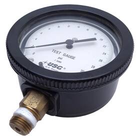 132241 Ametek Solfrunt Test Gauge 0-30psi Range 1/2-14 Anpt Thread 4-1/2 Inch Dial