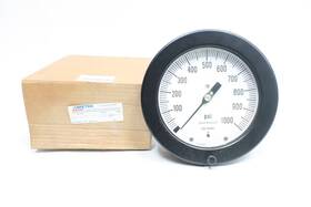 132554 Ametek 1903 Pressure Gauge 4-1/2in 0-1000psi 1/2in Npt