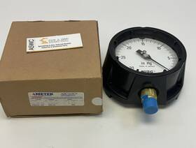 150215 Ametek 1931 Solfrunt Pressure Gauge 30 Hg Psi 4-1/2 1/2 Npt