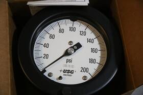 150375 Ametek New Usg Us Gauge 1933 Pressure 200psi 1/2 Inch Anpt Lbm 4