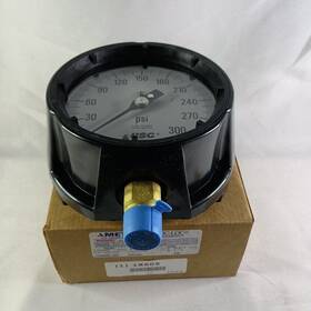 150974 Ametek 1x605 300 Psi 1/2 Anpt Lm 4 Inch Pressure Gauge Arc-loc