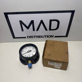 155021 Ametek 1980 Pressure Gauge 30-0-150psi Conn. 1/2 Inch Anpt Lm 4 Size