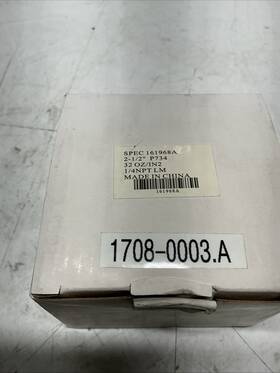 161968a Ametek Us Gauge 0-32 Oz/in Pressure Y-594
